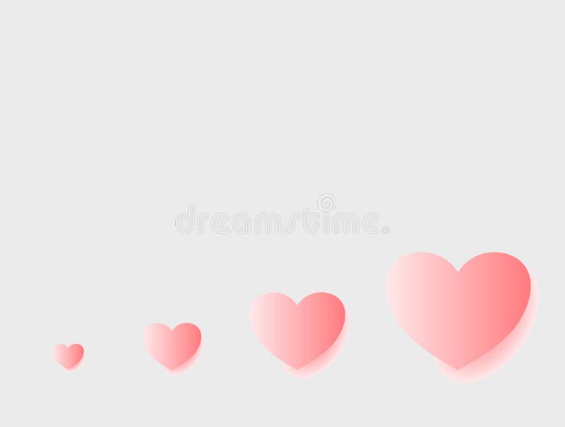 Pink heart stock vector. Illustration of background 200845936