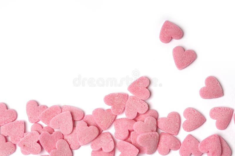 Pink hearts