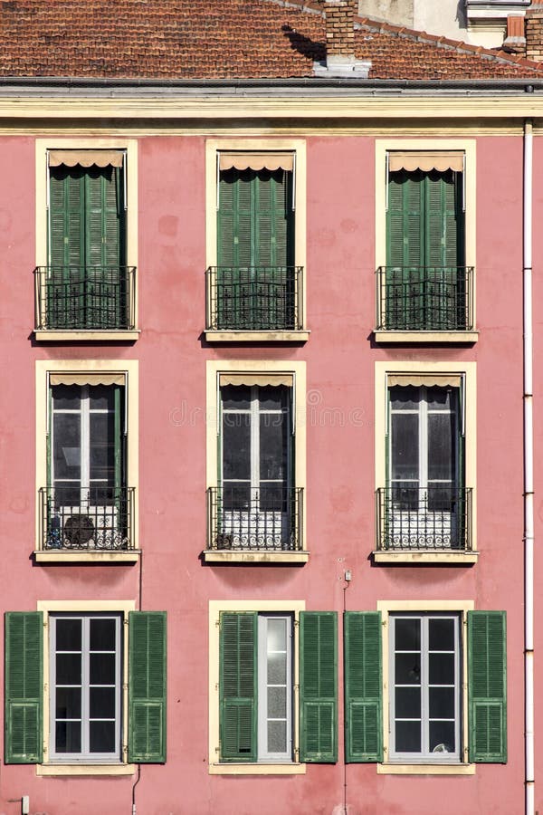 Pink house stock photo. Image of painted, mediterranean 78338116