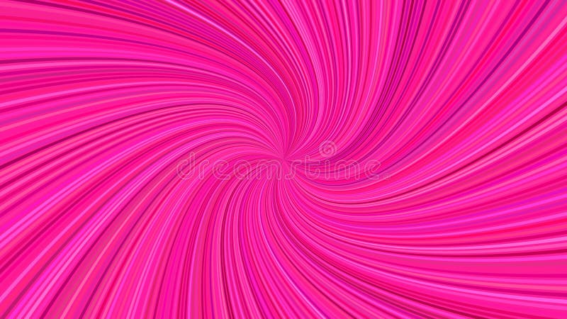 Pink Hypnotic Abstract Striped Spiral Background Design from Swirling