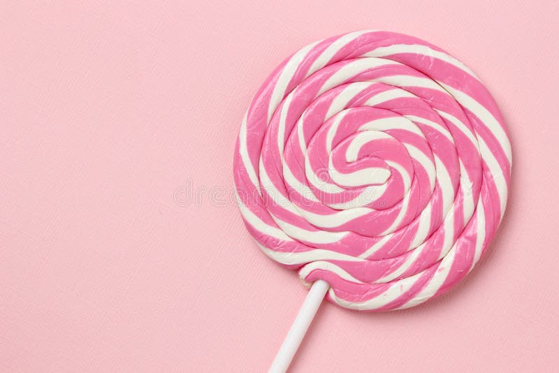 Pink lollipop stock photo. Image of sucker, sweet, white 66206744