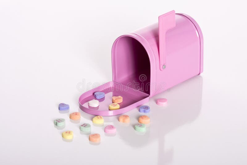Pink mailbox stock photo. Image of passion, lovers, romancing 6373206