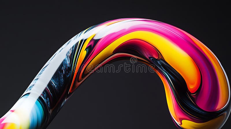 Pink Marble Swirl Background vector illustration