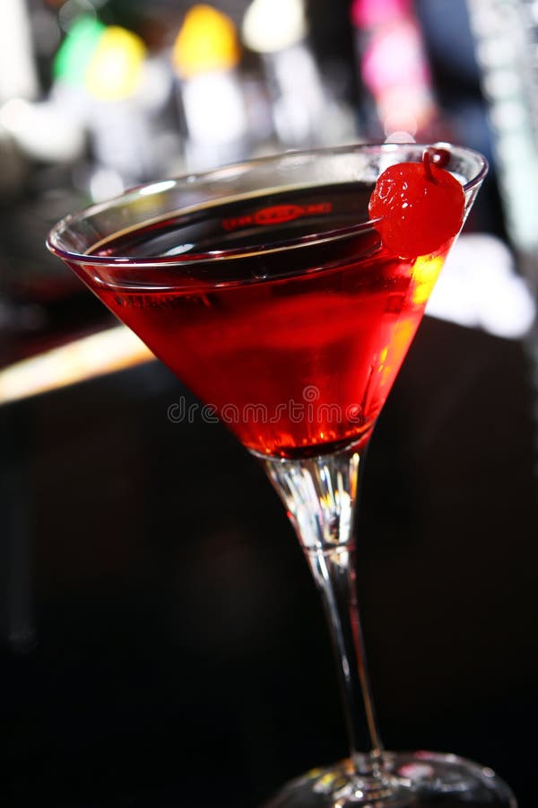 Pink Martini Cocktail in a Bar Stock Photo Image of celebration, fresh 45041410