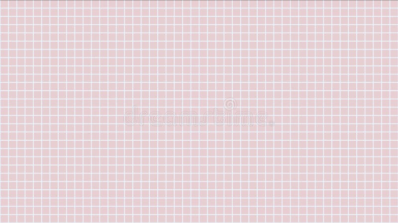 Pink Mathematic Grid Background. Geometric pink squares grid pattern, simple background.