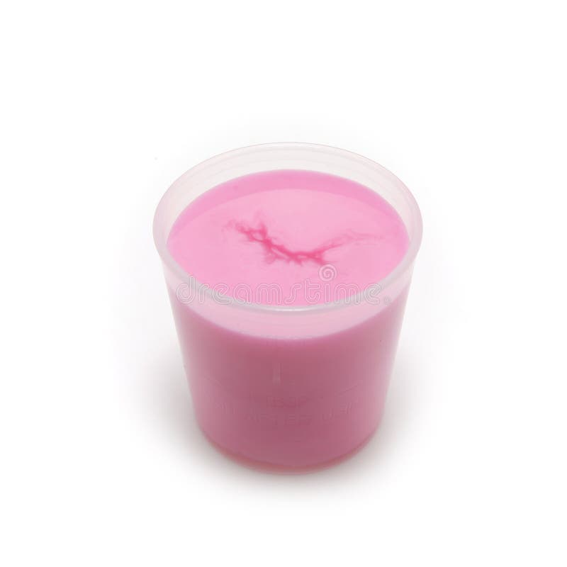 Pink Medicine stock photo. Image of diarrhea, isolated 7670548