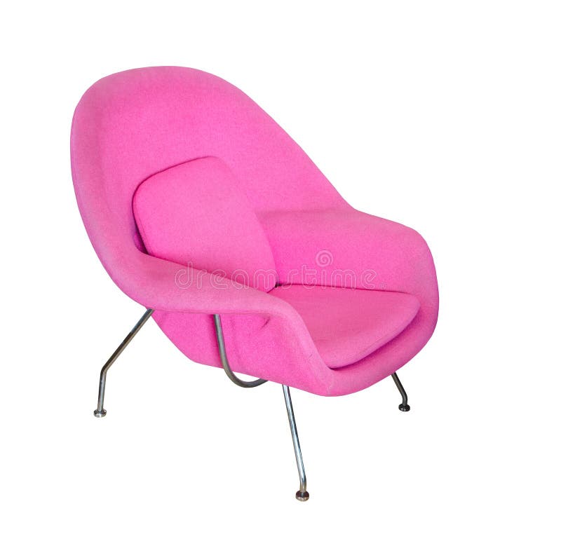 Pink modern chair