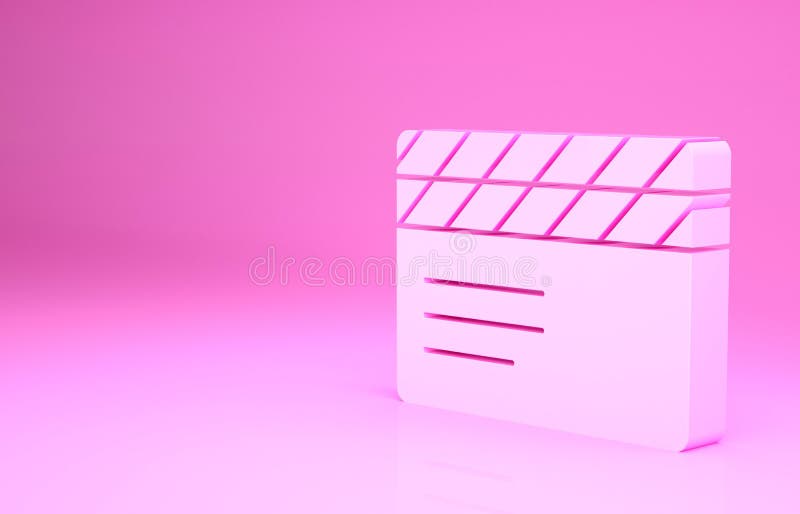 Featured image of post Pink Clapperboard Icon Available in png and svg formats