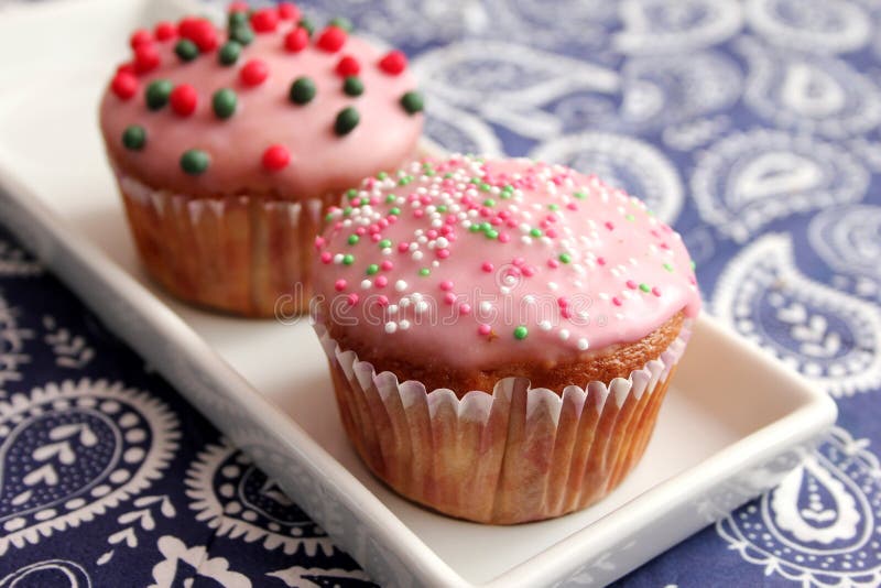 Pink muffins stock photo. Image of cute, object, party - 23496404