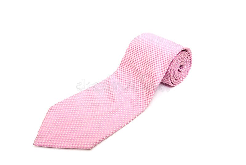 Pink neck tie royalty free stock image Pink neck tie royalty free stock image