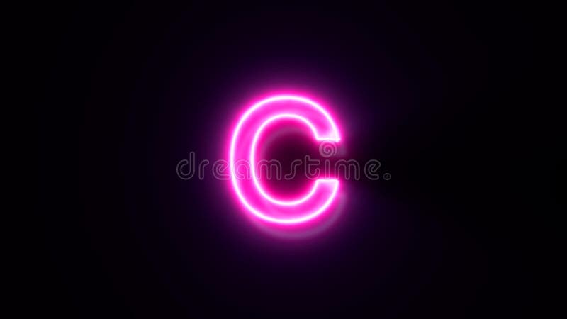 Light Pink Letter C | Sticker