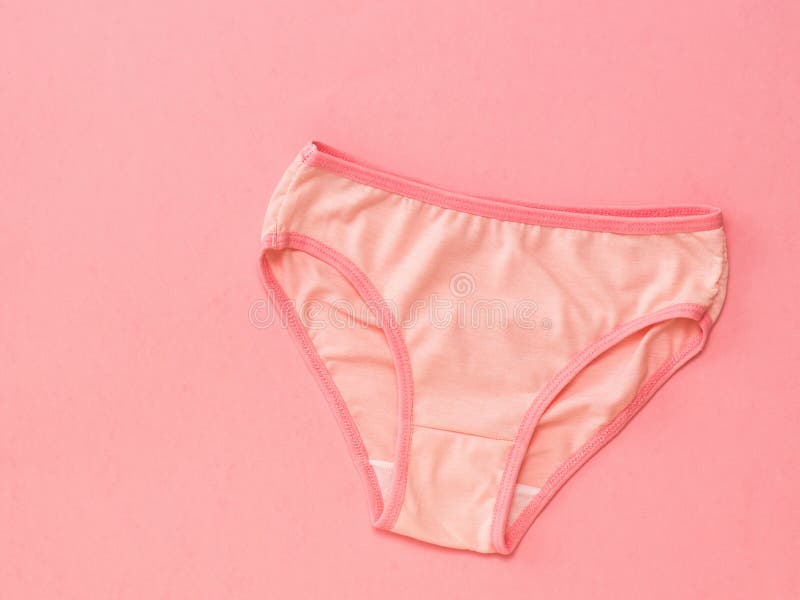 Pink Panties with Red Border on Pink Background. the Concept of Meeting  Lovers. Underwear. the View from the Top Stock Image - Image of femininity,  pants: 154852969