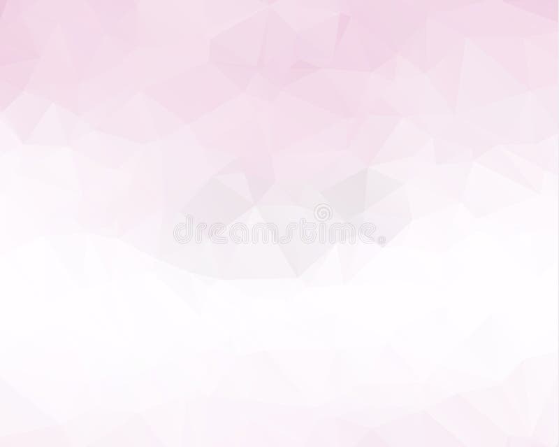 Pink Pattern. triangular template. Geometric sample. stock illustration