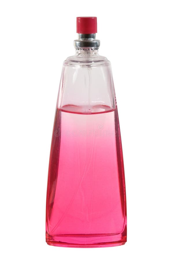 Pink perfume bottle stock photo. Image of bottle, sprayer 12276480