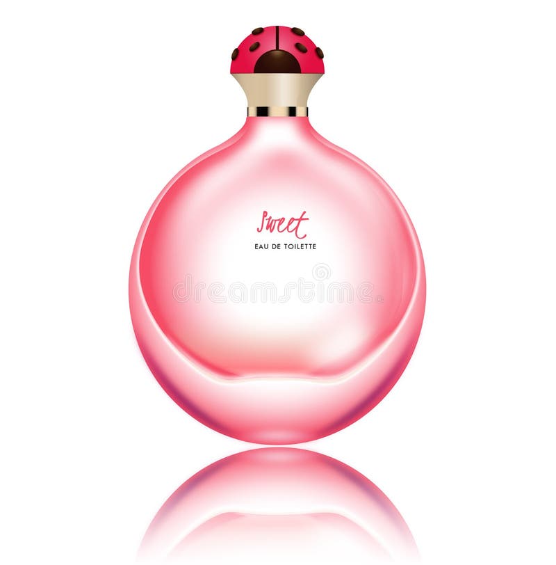 perfume with ladybug bottle