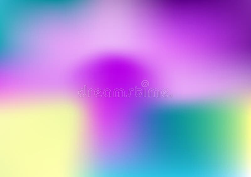 Pink Perple Blue Yellow Gradient Stock Illustration Illustration of