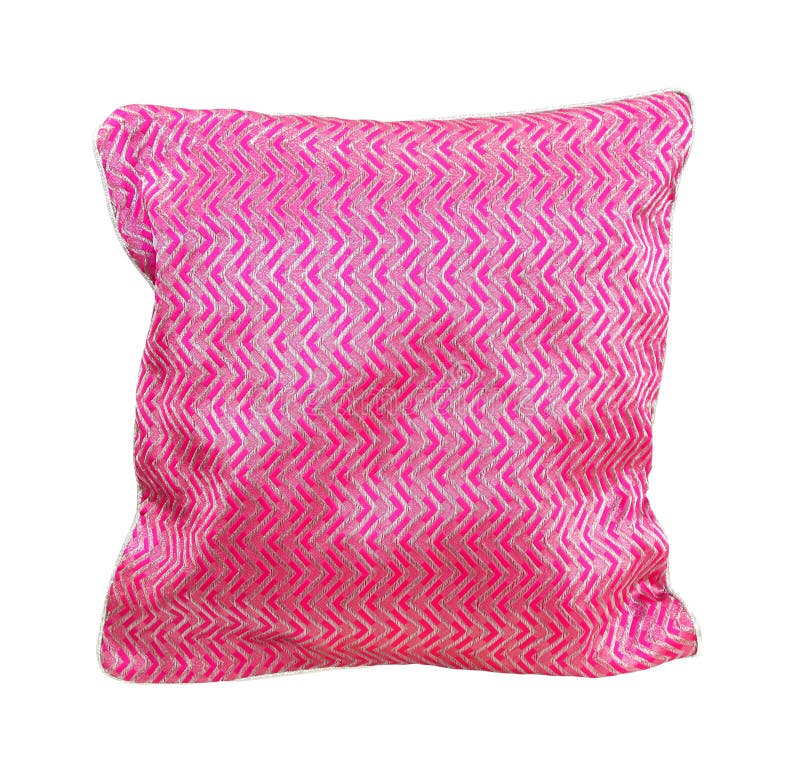 Pink pillow stock image. Image of soft, stylish, comfortable 6532729