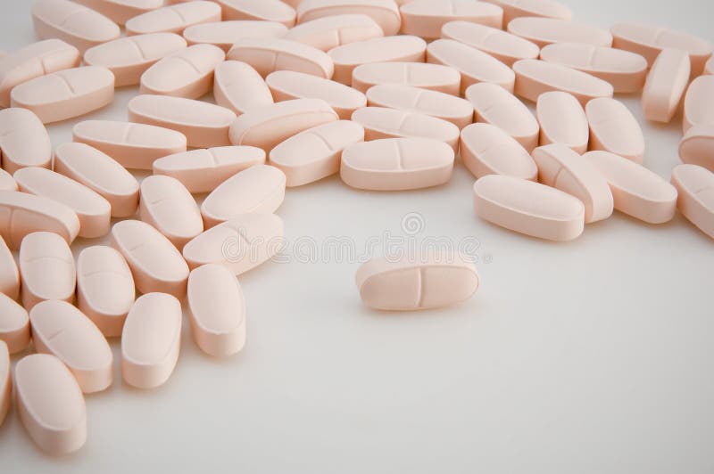 Pink Pills stock photo. Image of pills, prescription 13444922