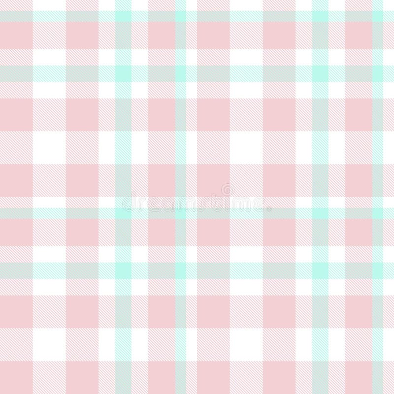 Pink Plaid Tartan Checkered Seamless Pattern Stock Vector ...