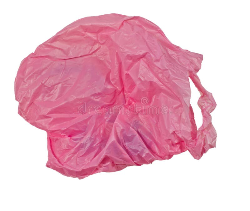 Pink plastic bag stock image. Image of empty, copy, background 31994941