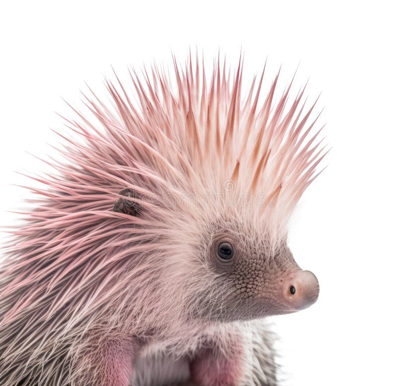 Dusty Pink Porcupine