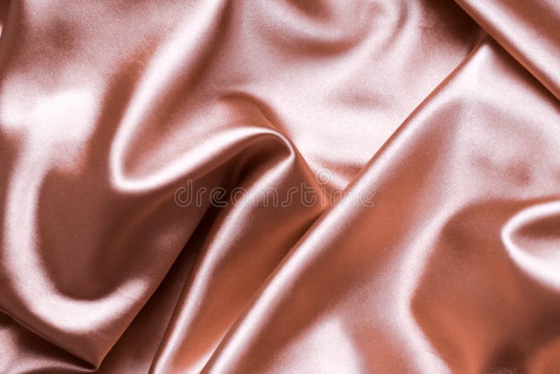 Pink Powdery Nude Silk Background, Satin Fabric Backdrop. Pleated Fabric.  Stock Image - Image of silky, background: 215116323