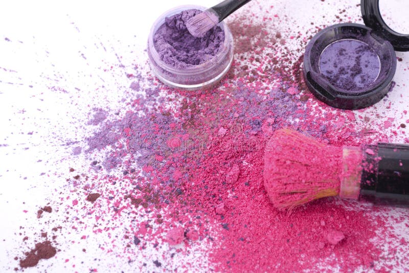 pink makeup powder png