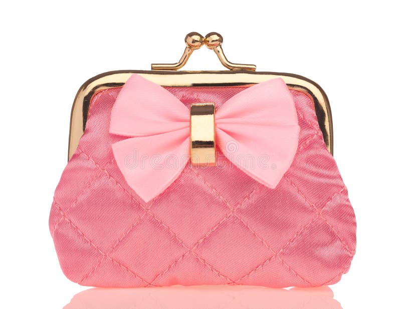 Pink purse stock photo. Image of retro, prosperity, pink - 35855882