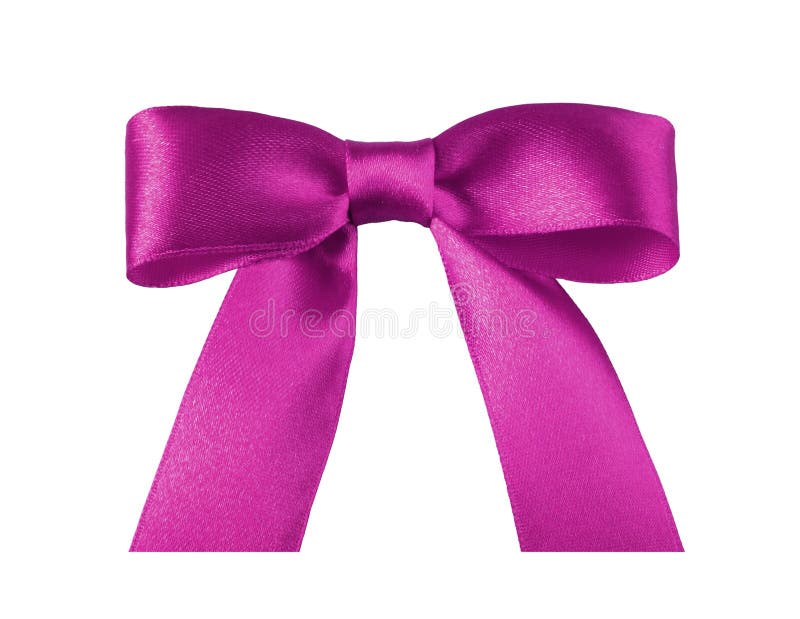 Pink Satin Bow
