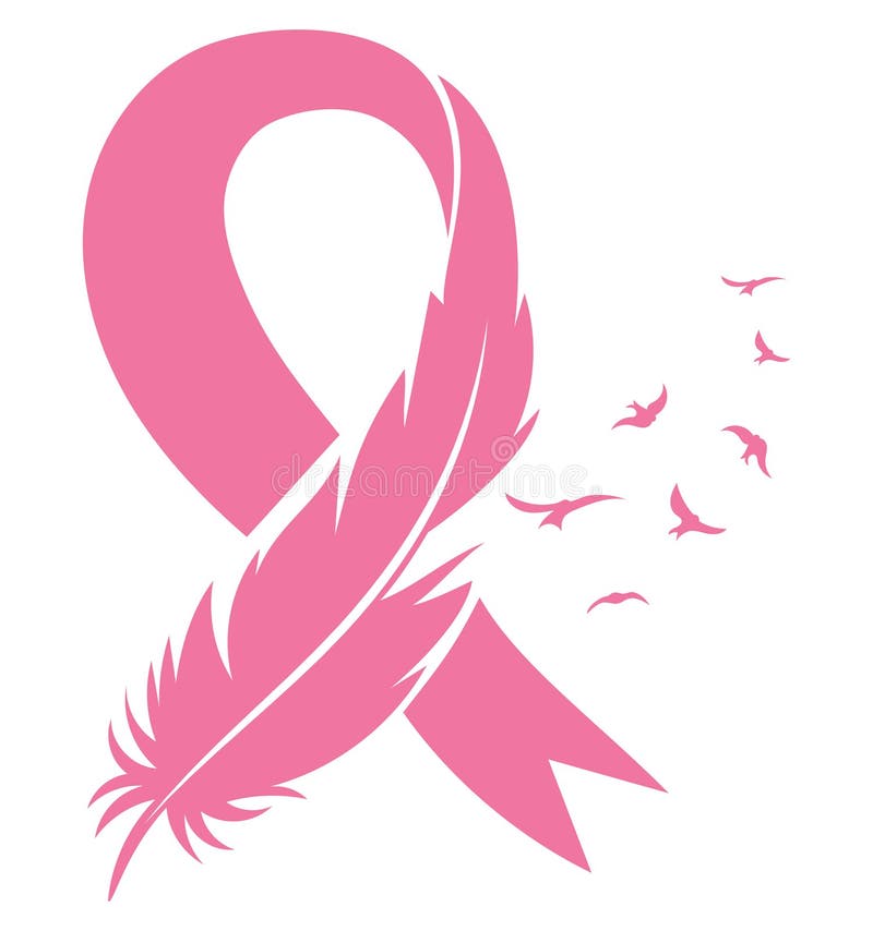 Breast Cancer - Pink Ribbon Vector Art