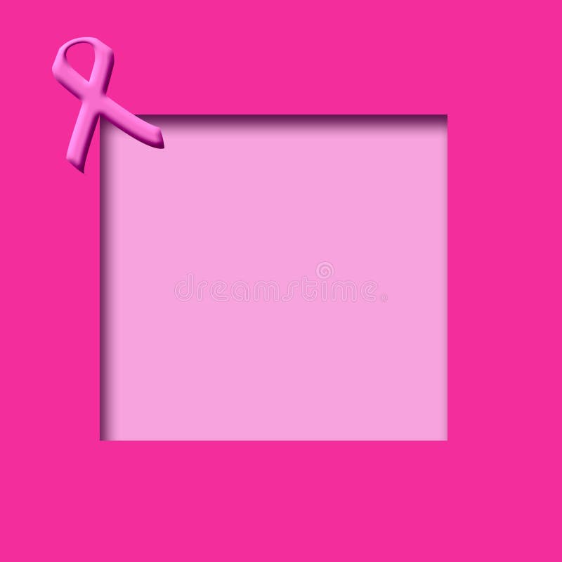 Pink ribbon scrapbook