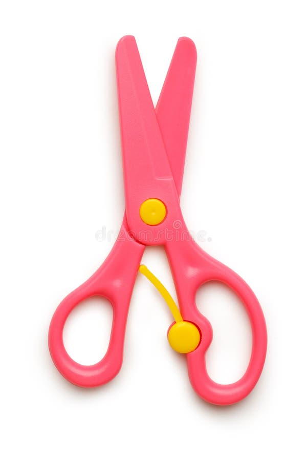 Red Childrens Safety Scissors Stock Photo - Download Image Now - Safety  Scissors, Cut Out, Education - iStock