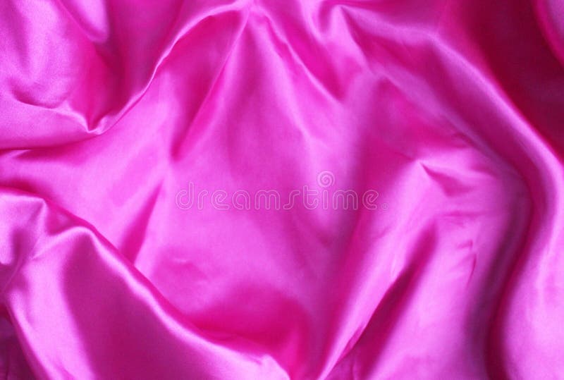 Pink Satin Background Silk Fabric With Pleats Satin Silk Or Satin