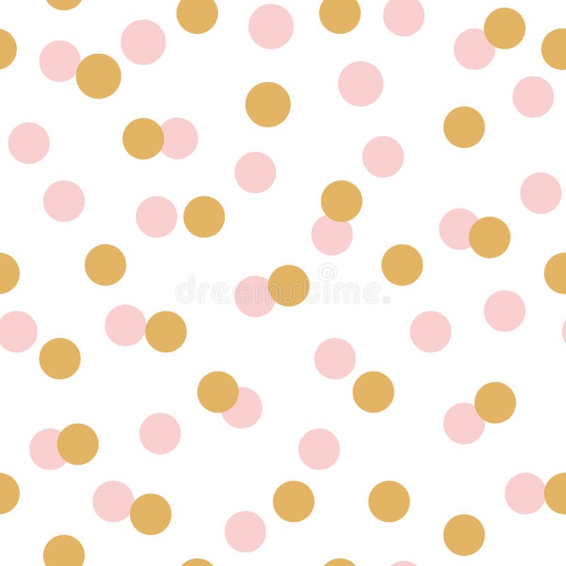 Vector Pink Seamless Pattern Gold Glitter Stars Pink for Christmas ...