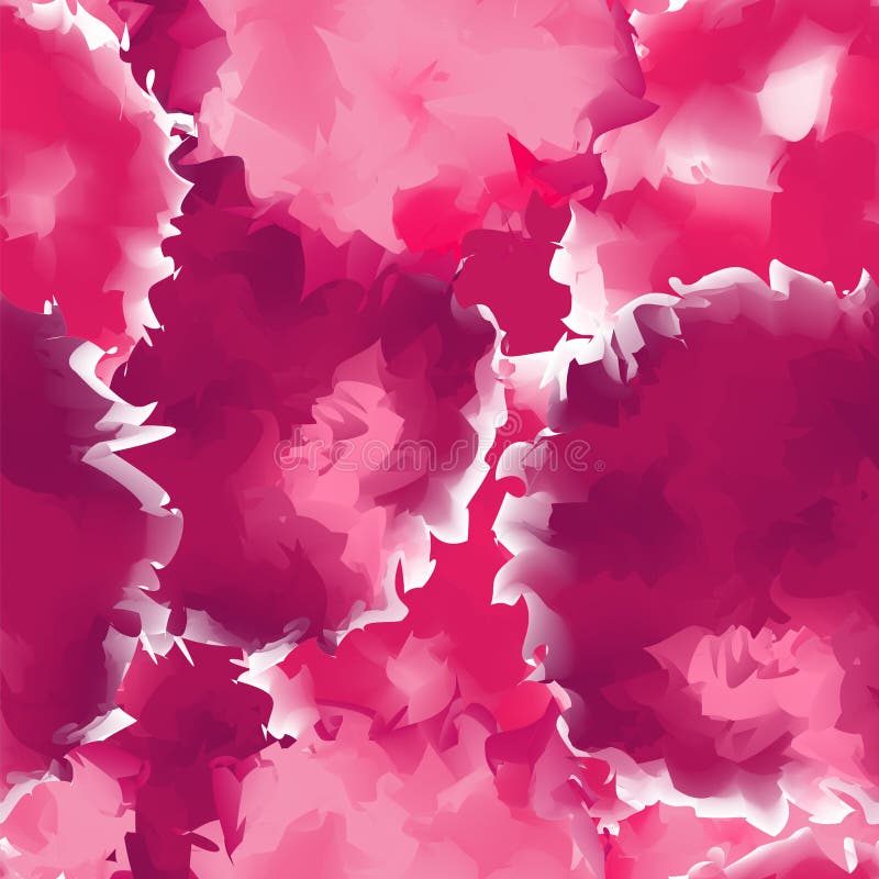 Pink Seamless Watercolor Texture Background. Stock Vector ...