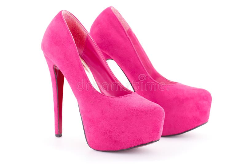 Pink shoes stock image. Image of beautiful, leather, accessories 43127505