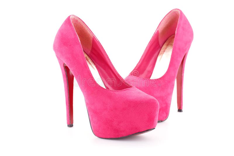 Pink shoes stock photo. Image of close, contemporary 45196660