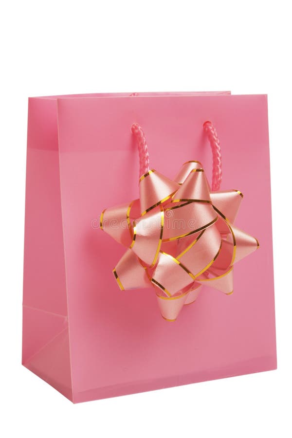 Pink Shopping Bag Picture. Image: 9260176