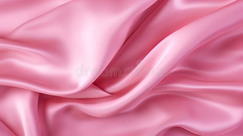 Pink Silk Abstract Texture With Close Up Of Lines stock illustration