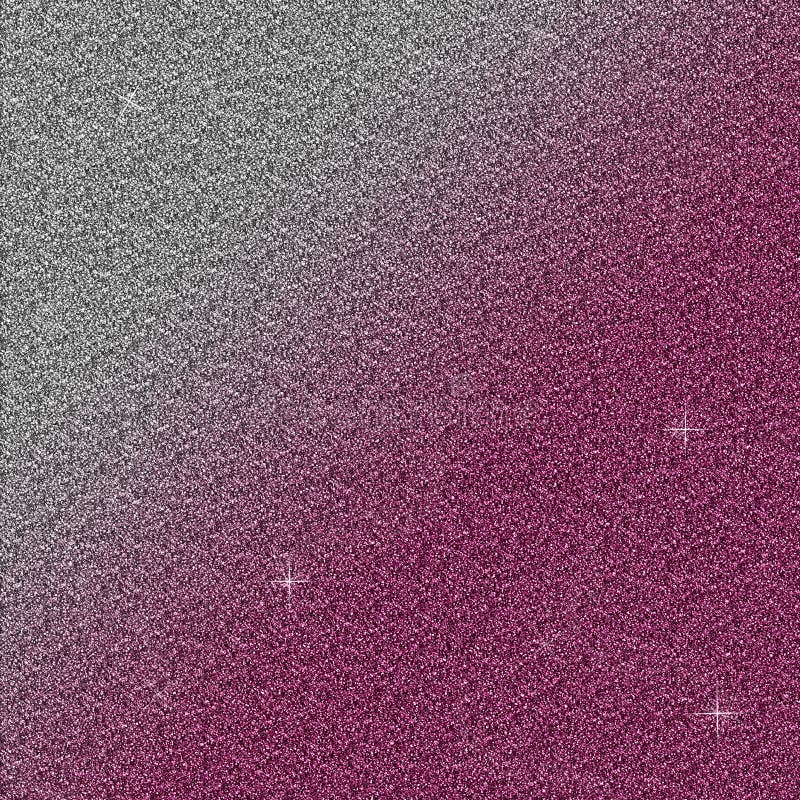 Pink and Silver Glitter Background Stock Illustration Illustration of