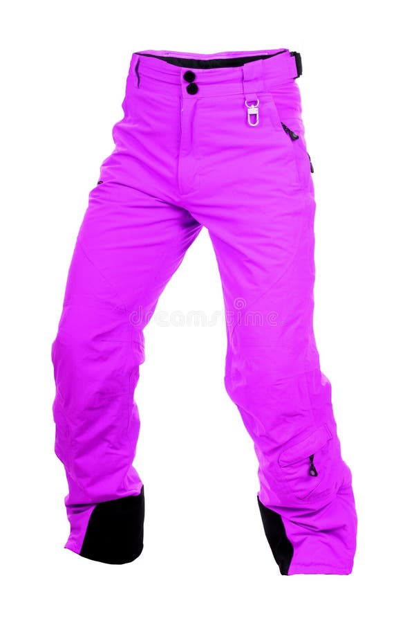 Pink ski pants stock image. Image of holidays, sport 55497013
