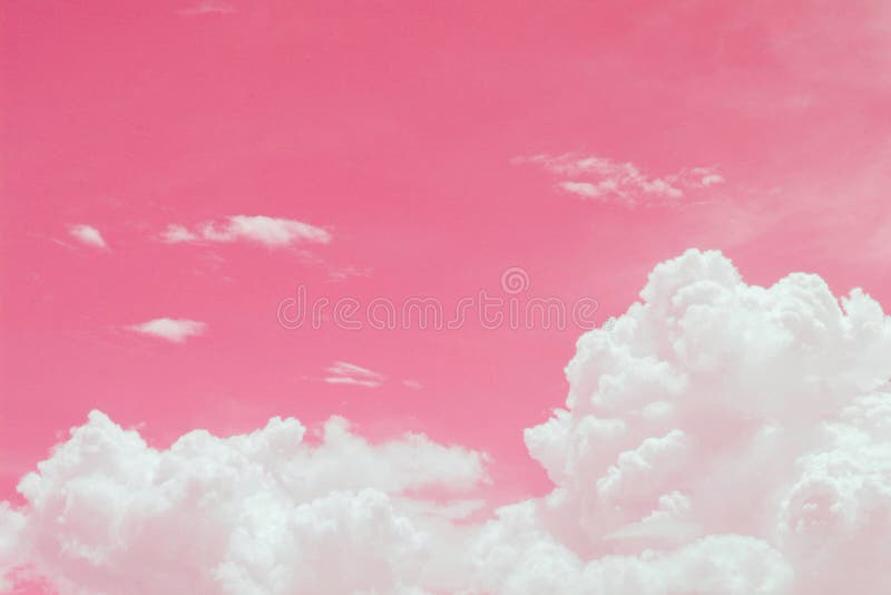 Pink sky and clouds stock photo. Image of climate, color 187339230