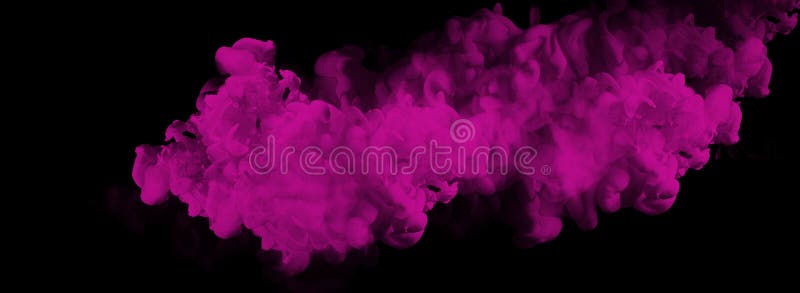 Pink Smoke Color Spread on Black Background Image Stock Photo - Image of  fashion, backgrounds: 145906732
