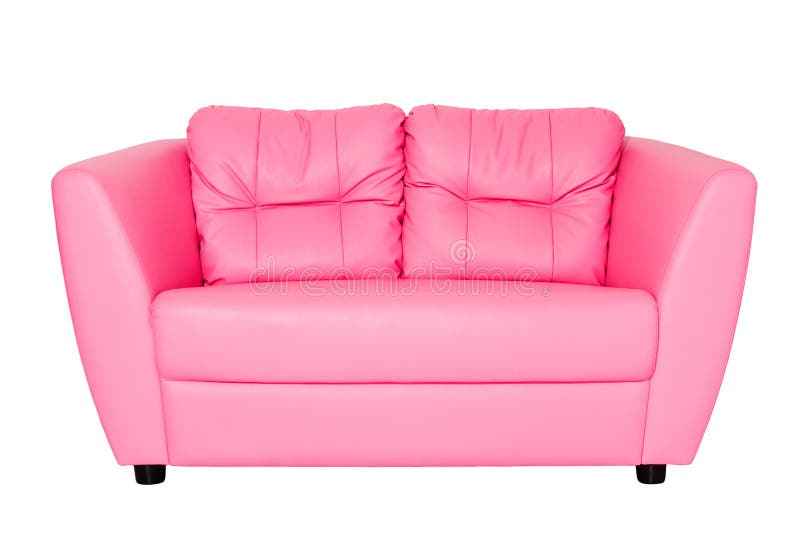 Pink sofa stock photo. Image of elegant, minimalism, office 19258272