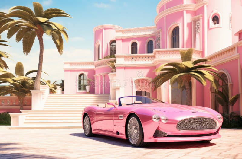 727 Pink Sports Car Stock Photos - Free & Royalty-Free Stock