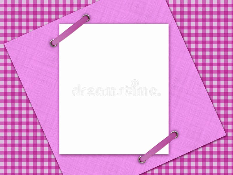 Love Letter Paper with Red Rose Background Stock Illustration