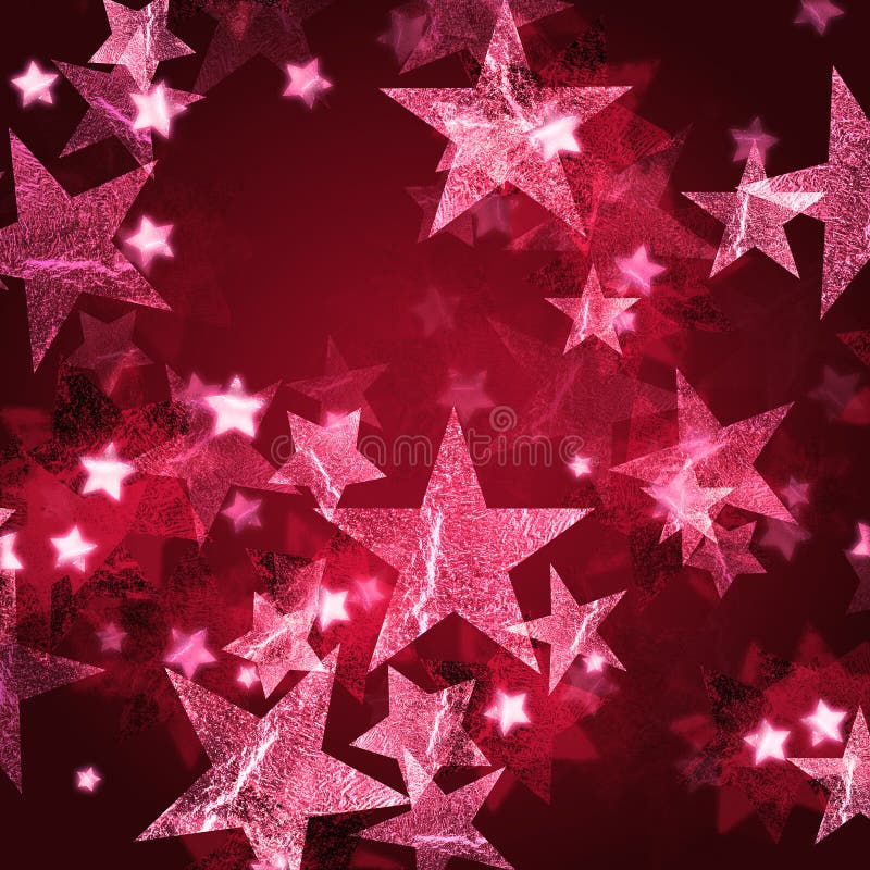 Pink stars