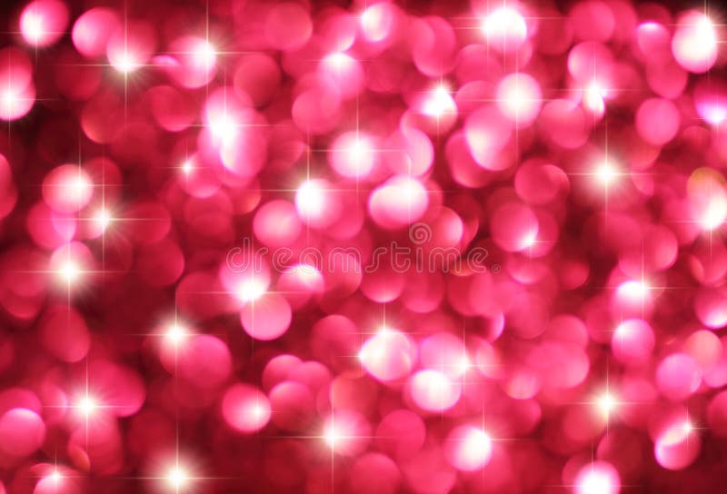 Pink Stars And Soft Focus Background Stock Image Image of soft, blur