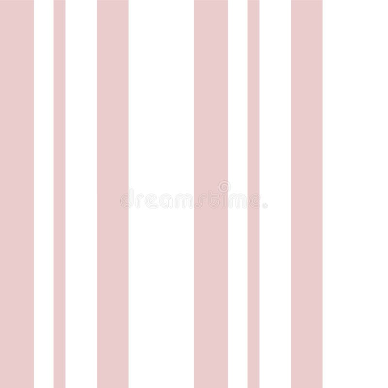 Pink Stripe Seamless Pattern Background in Horizontal Style Stock