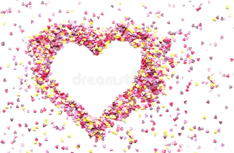 Pink Sweet Heart of candys